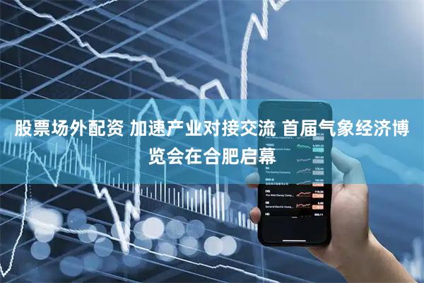 股票场外配资 加速产业对接交流 首届气象经济博览会在合肥启幕